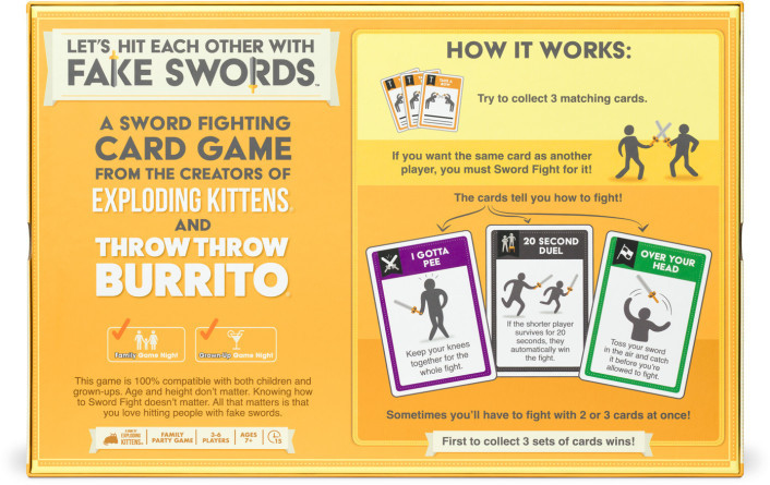 Let's Hit Each Other With Fake Swords